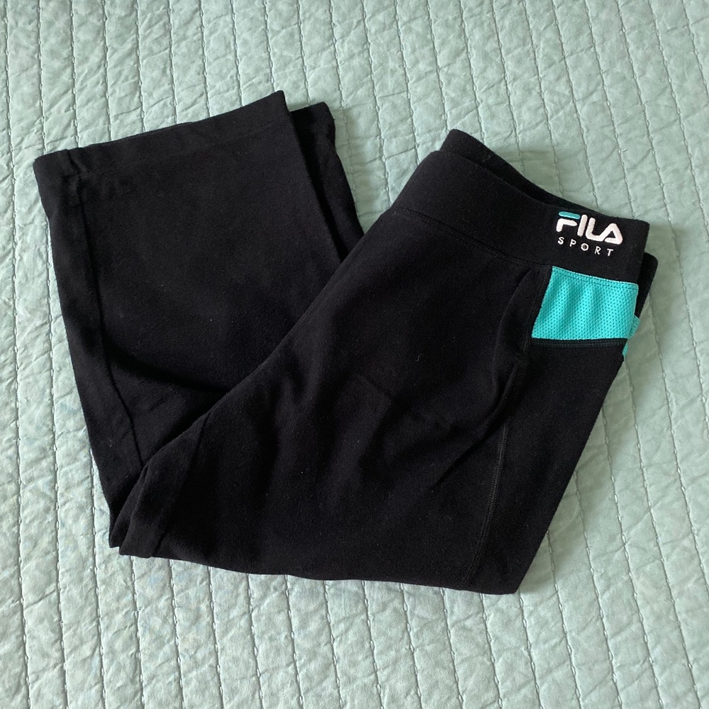 Fila Performance Capris Sz M - Picture 2 of 6